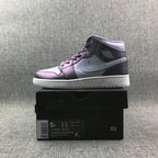Jordan 1 Mid Sneakers Purple AV5174-400