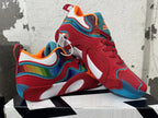Jordan Basketball Shoes in Red, Blue and Multicolor