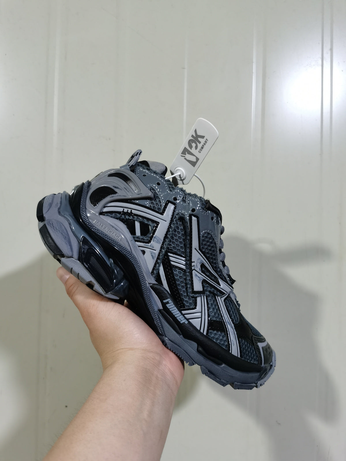 Balenciaga Runner Sneakers Dark Grey Black 677402 W3RBR 1515