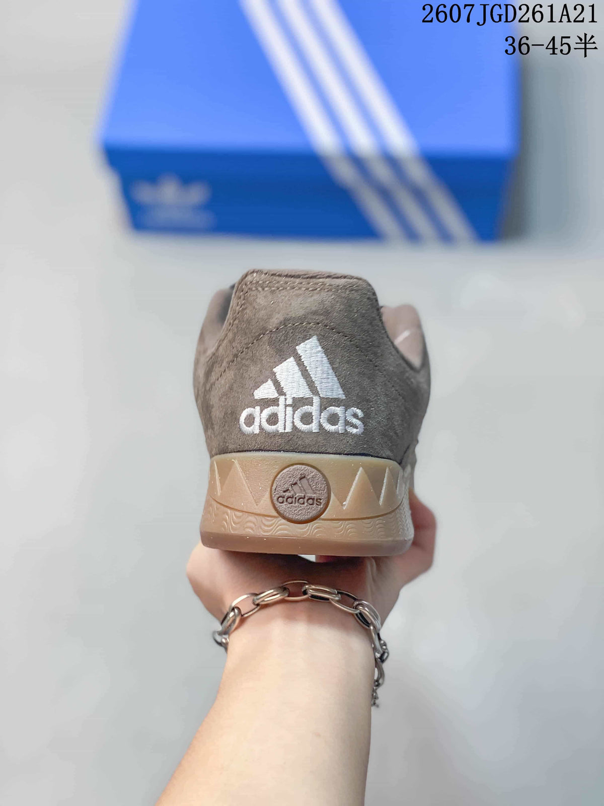 Adidas Adimatic Low Sneakers Brown White Gum Sole