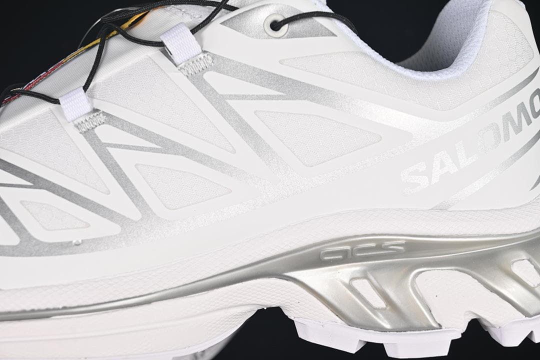 Salomon XT-6 GTX White Trail Sneakers 475811-26
