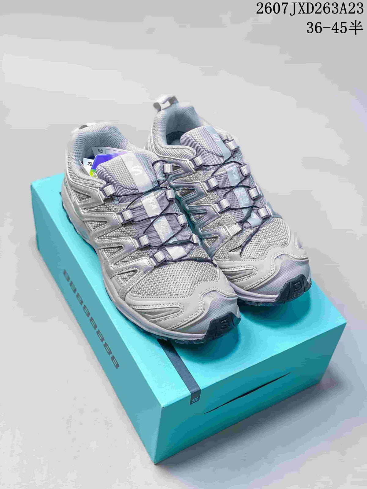 Salomon XA Pro 3D Low-Top Sneakers Alloy Gray Silver 07JXD263A23