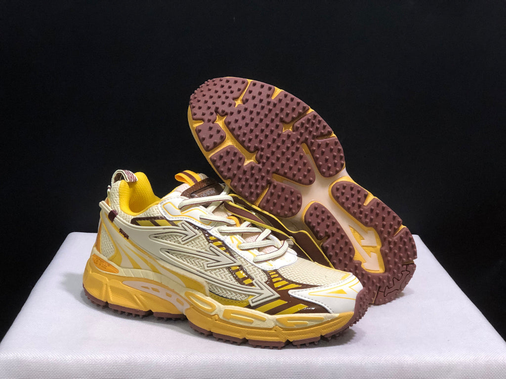 Off-White Be Right Back Sneakers Yellow Brown EU 36-45