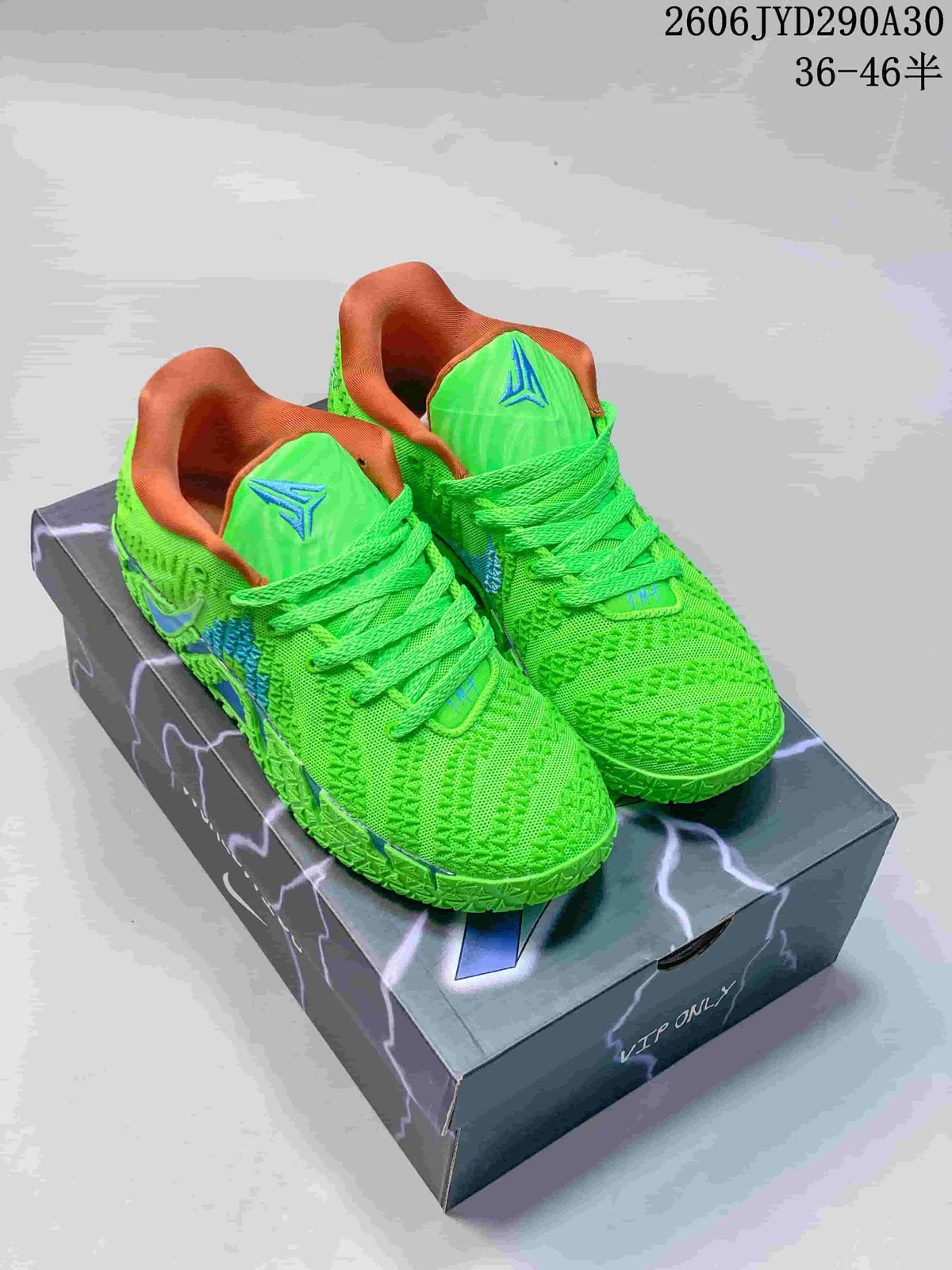 Nike Ja 3 Basketball Shoes in Green and Blue