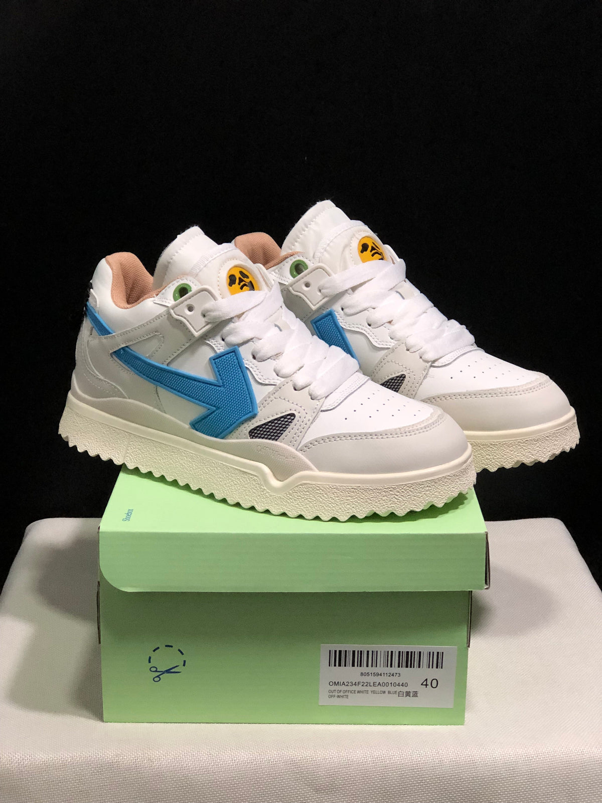 Off-White Out Of Office Sneakers White Blue