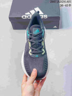 adidas AlphaBounce Beyond Running Shoes, Navy and Teal
