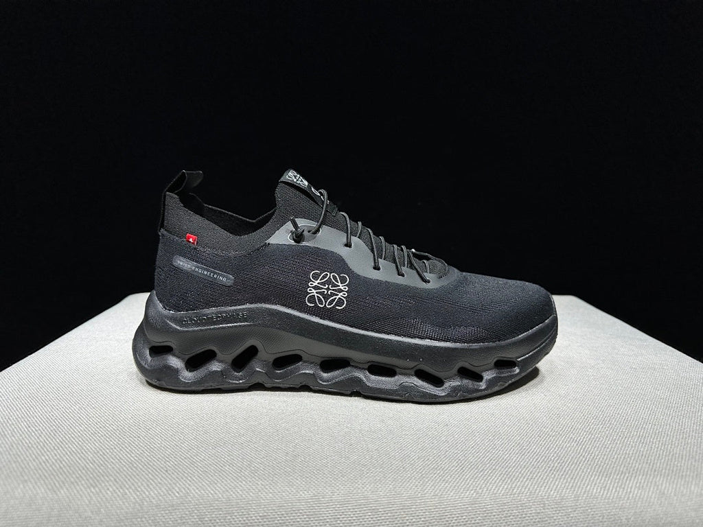 On x LOEWE Cloudtilt Sneakers, Black