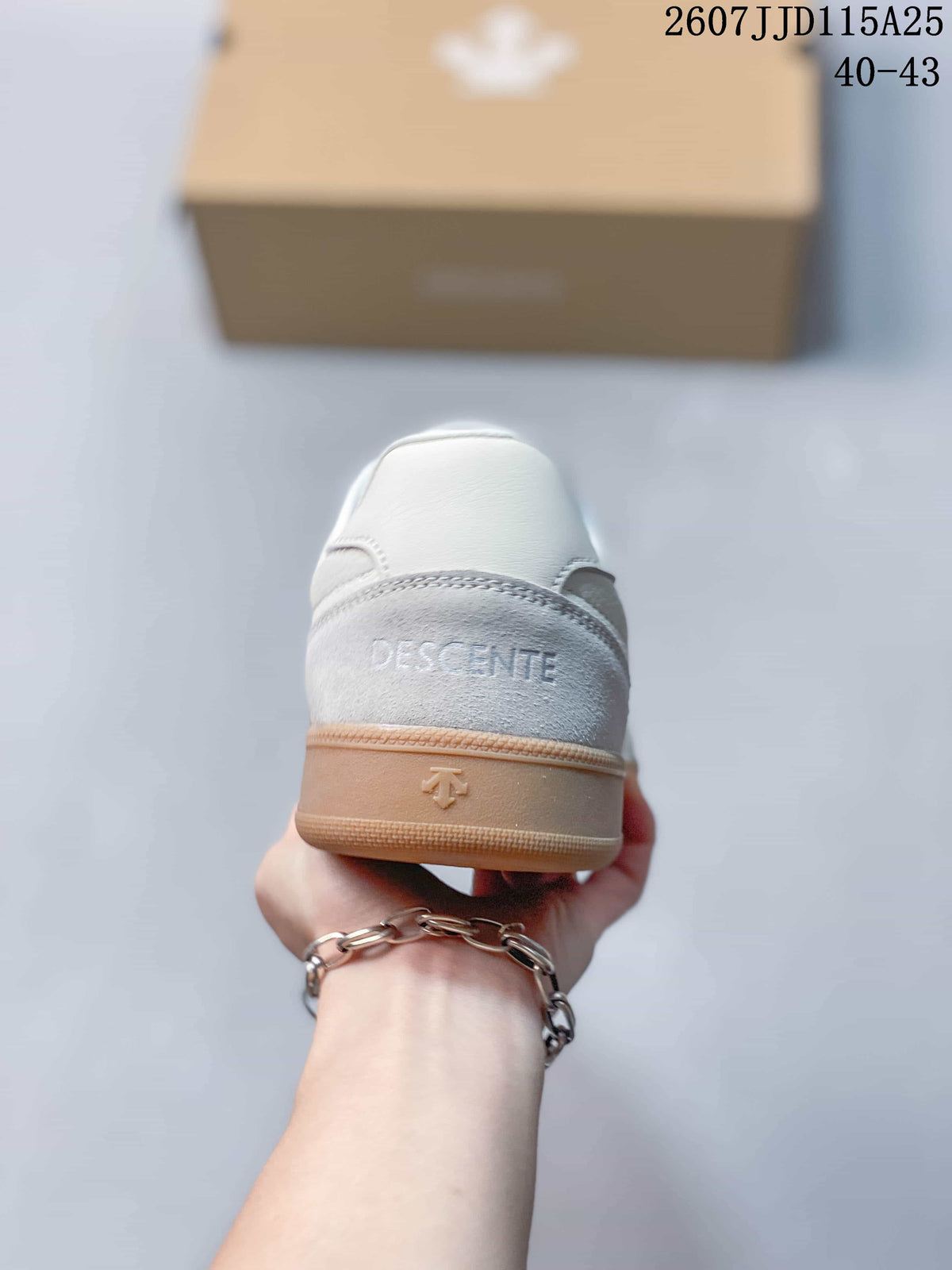 DESCENTE CHRON COURT SB Sneakers White/Grey D6292LSN55