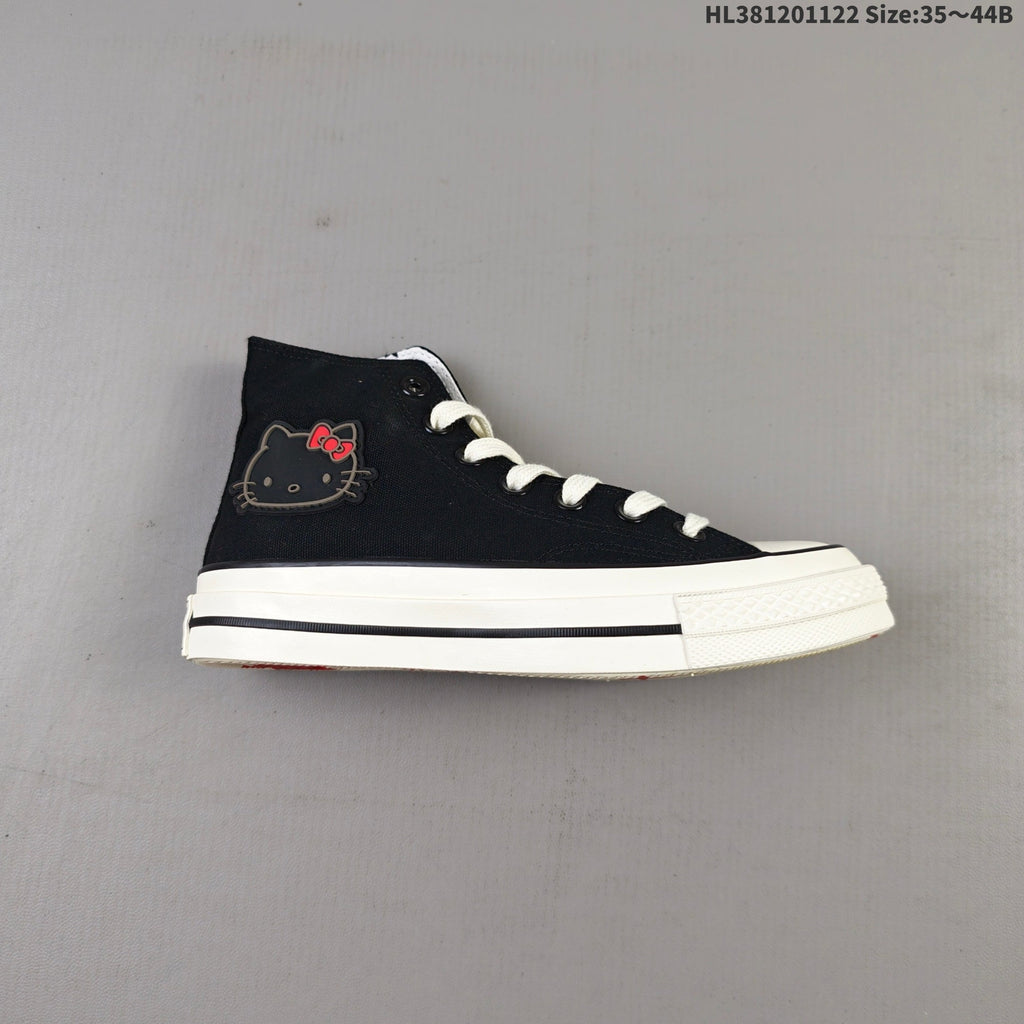 Converse Hello Kitty Black High-Top Sneakers, HL381201122