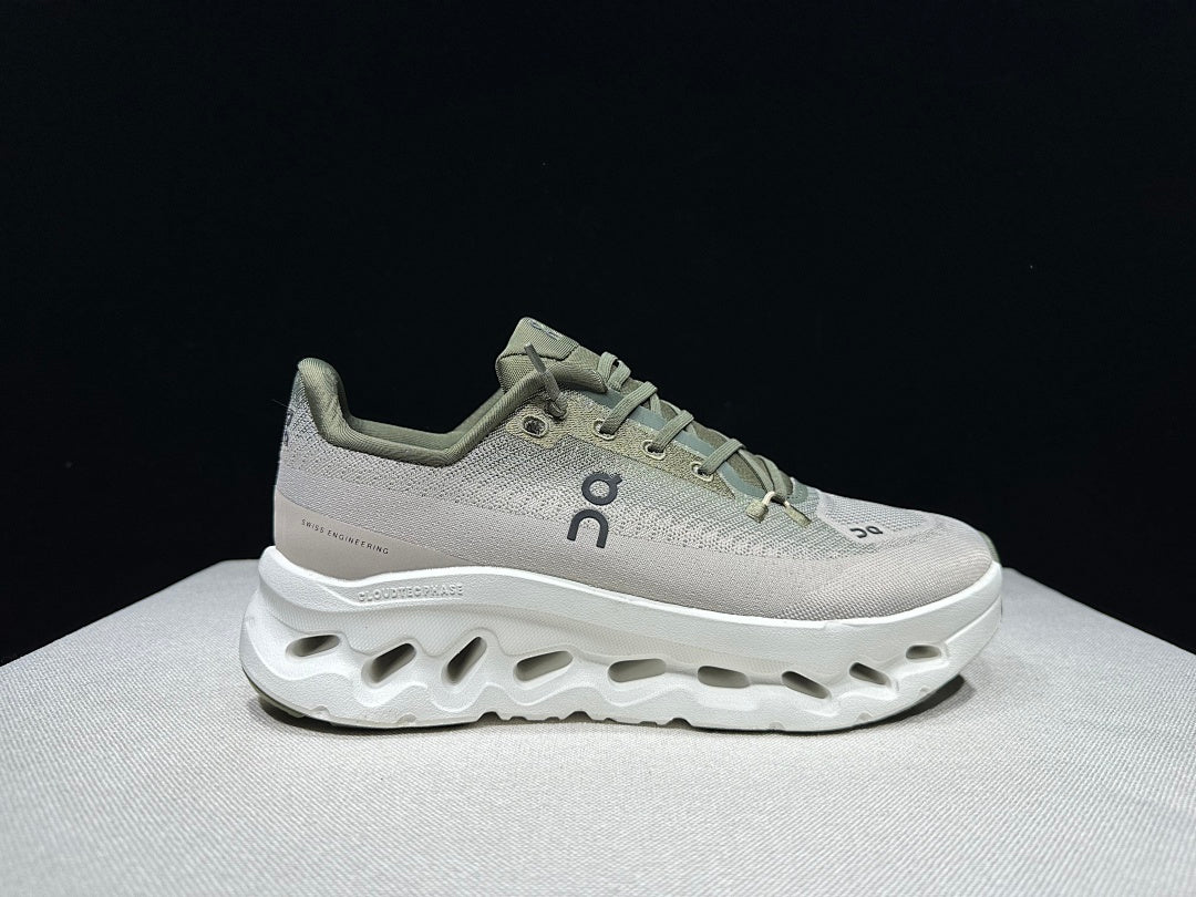 On Cloudtilt Sneakers in Olive and Desert