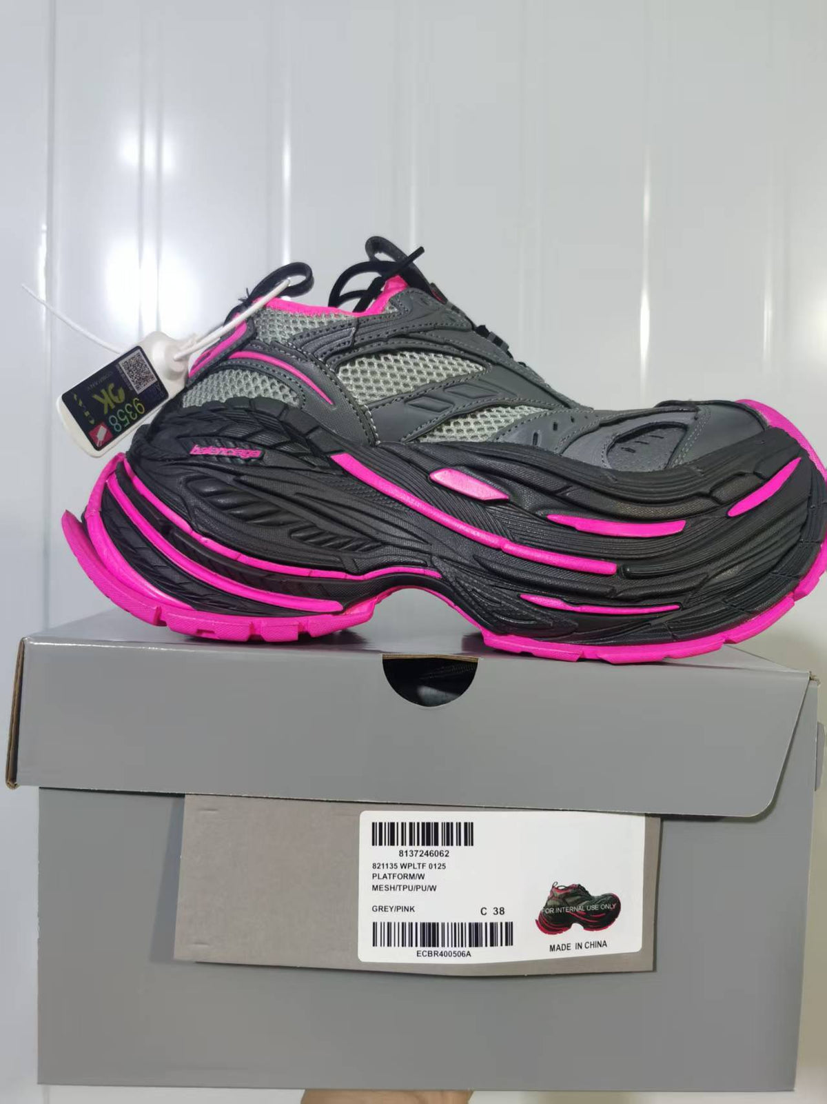 New Balance 0125 Sneakers Grey/Pink