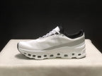 On Cloudmonster 1 All-White Running Sneakers