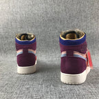 Jordan 1 High Christmas Red Multicolor Sneakers