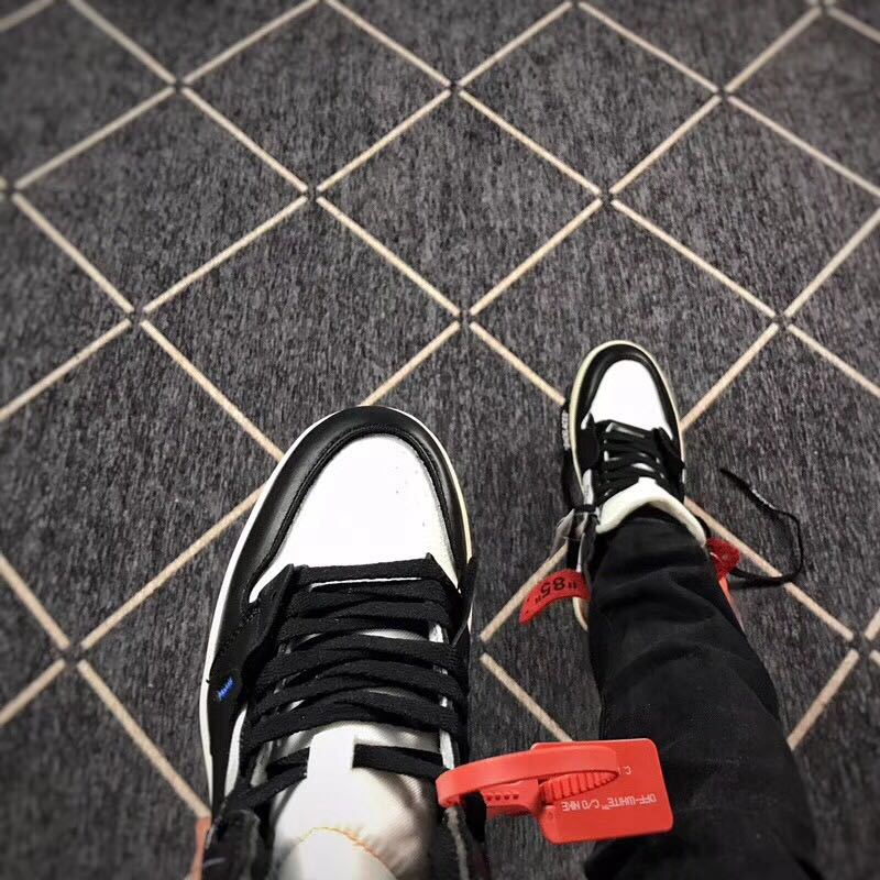 Air Jordan 1 Off-White Shattered Backboard Sneakers