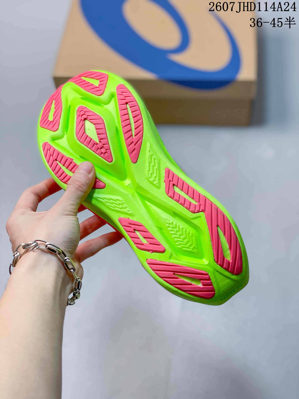 ASICS SUPERBLAST 3 Running Sneakers Lime Green and Pink