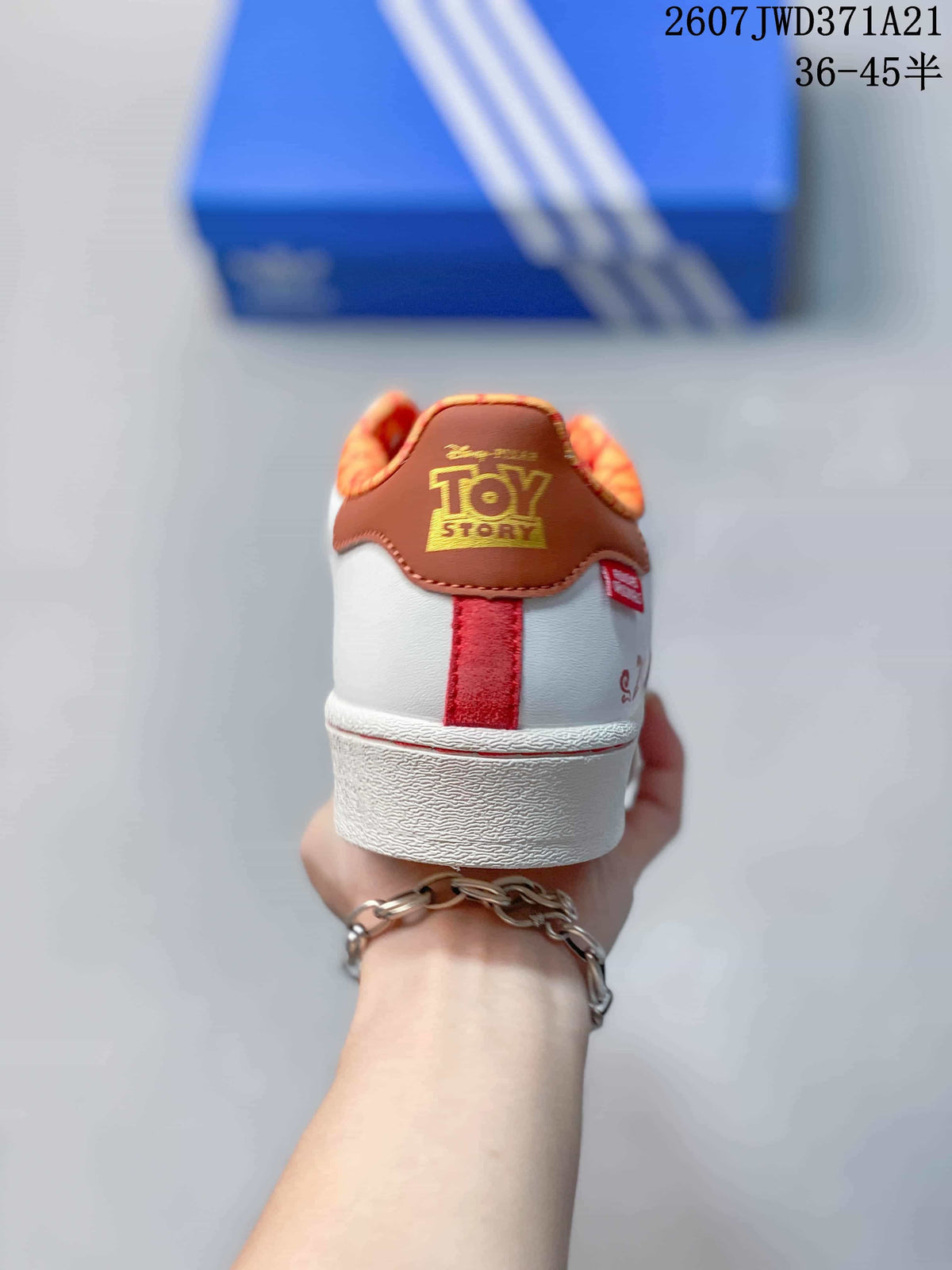 Adidas Superstar Supermodified White Red Sneakers