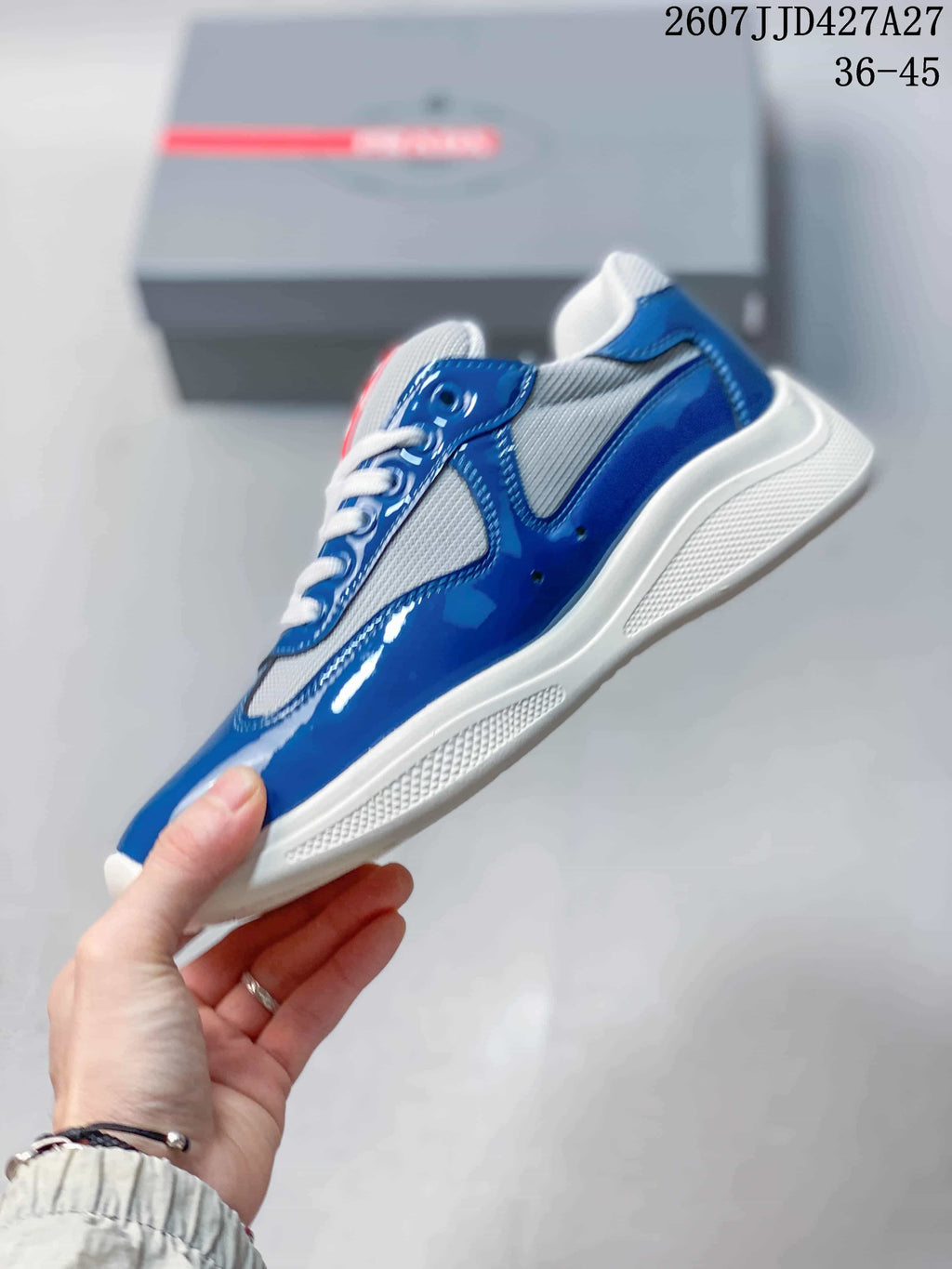 Prada America's Cup Sneakers Blue 2607JJD427A27