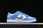 Nike Dunk Low Retro Blue and Cream Sneakers DV0833-113