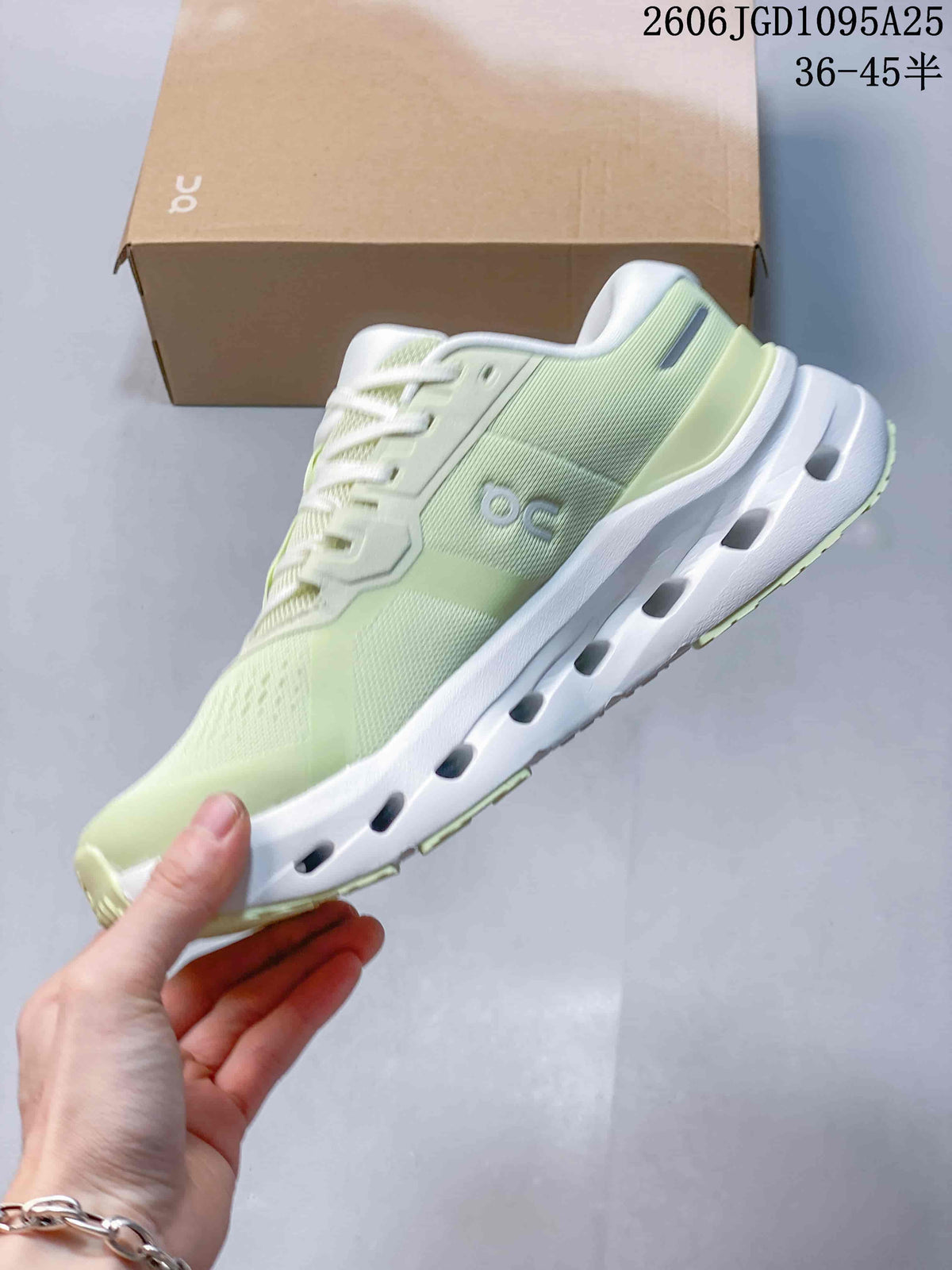 On Cloudrunner 3 Knit Sneakers Pale Green White 2606TGD1095A25