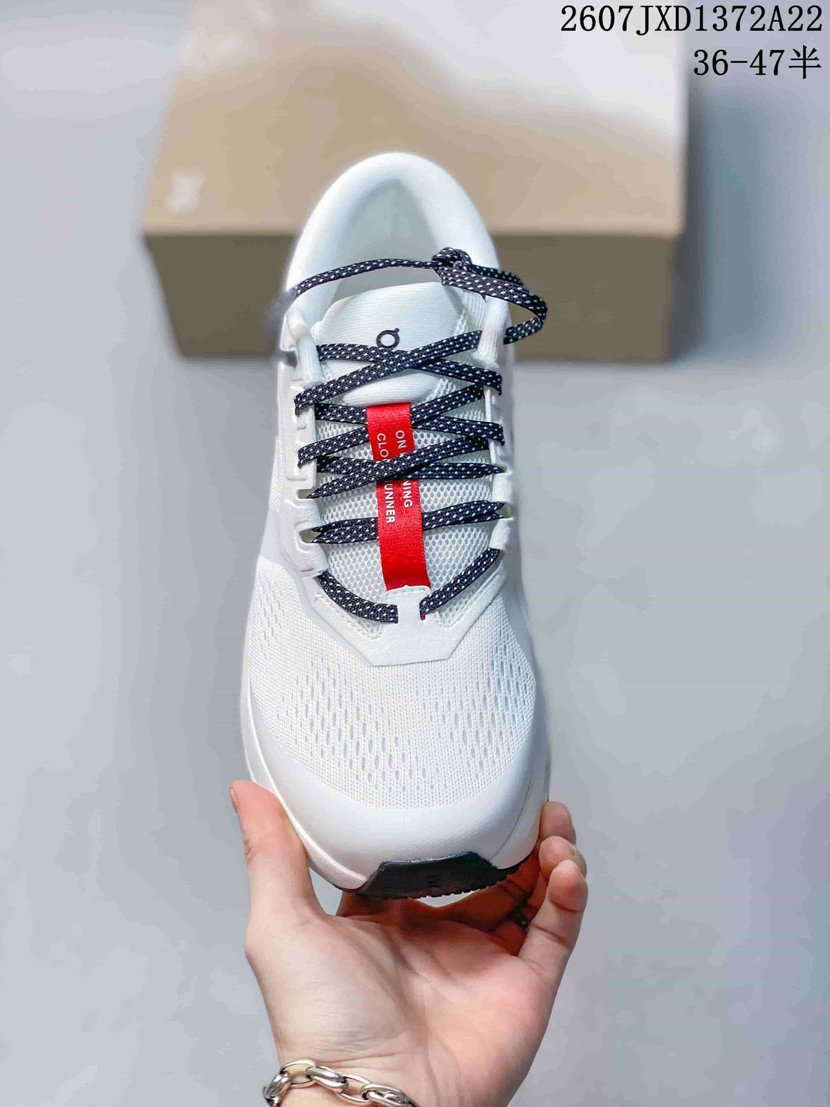 On Cloudrunner 3 White Red Black Sneakers JXD1372A22