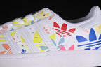 adidas Superstar H00183 Multicolor Shell-Toe Sneakers