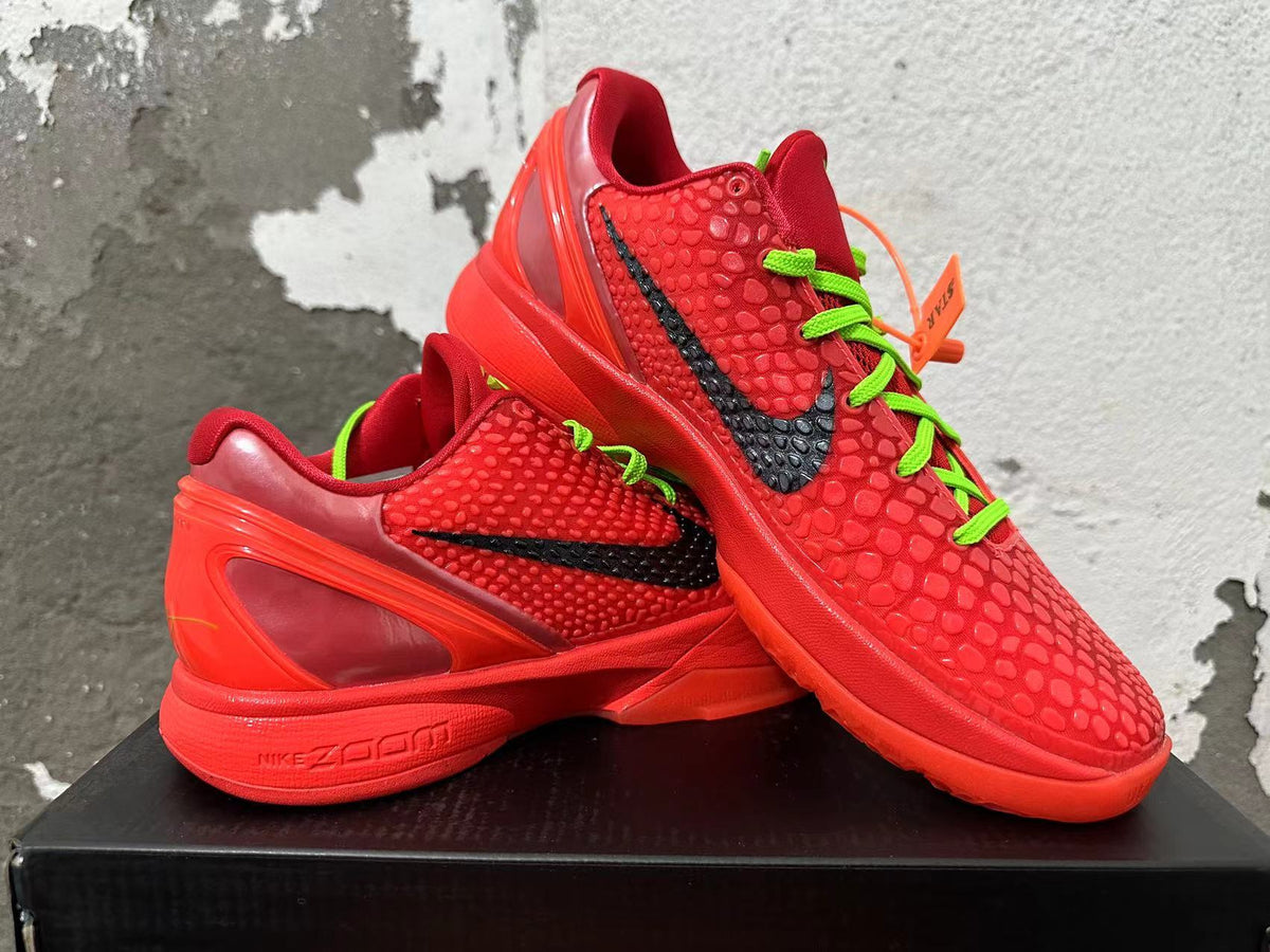 Nike Kobe 6 Protro 'Reverse Grinch' Basketball Shoes