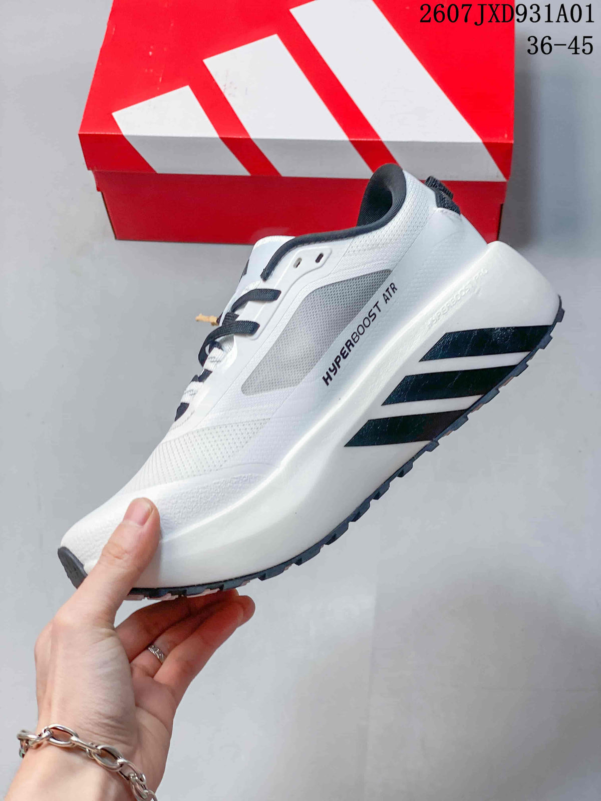 adidas Hyperboost ATR Trail Sneakers White Black
