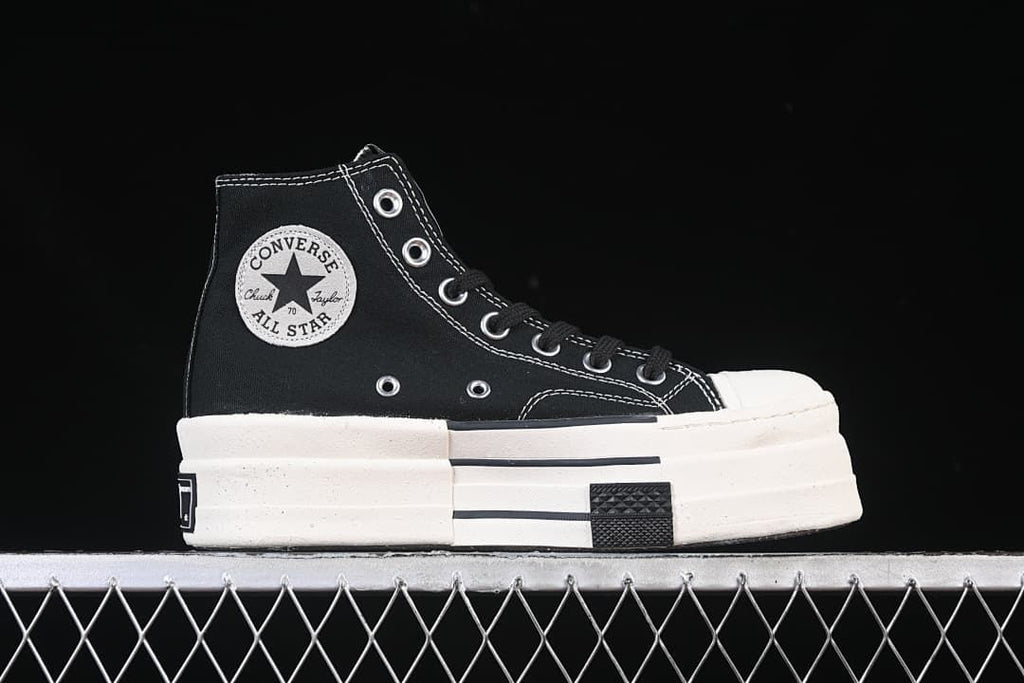 Rick Owens DRKSHDW x Converse Chuck 70 High-Top Black