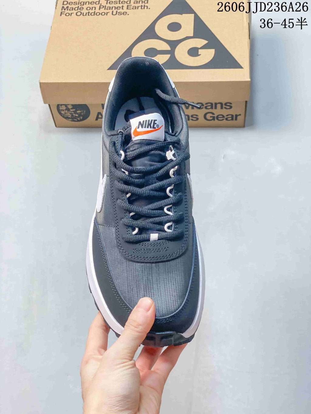 Nike ACG LDV Sneakers Dark Gray and White