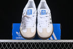 adidas Samba OG B75810 White Silver Sneakers