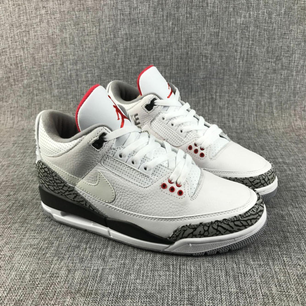 Air Jordan 3 Retro White Cement Sneakers