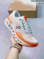 On Cloudtilt Sneakers in White and Orange