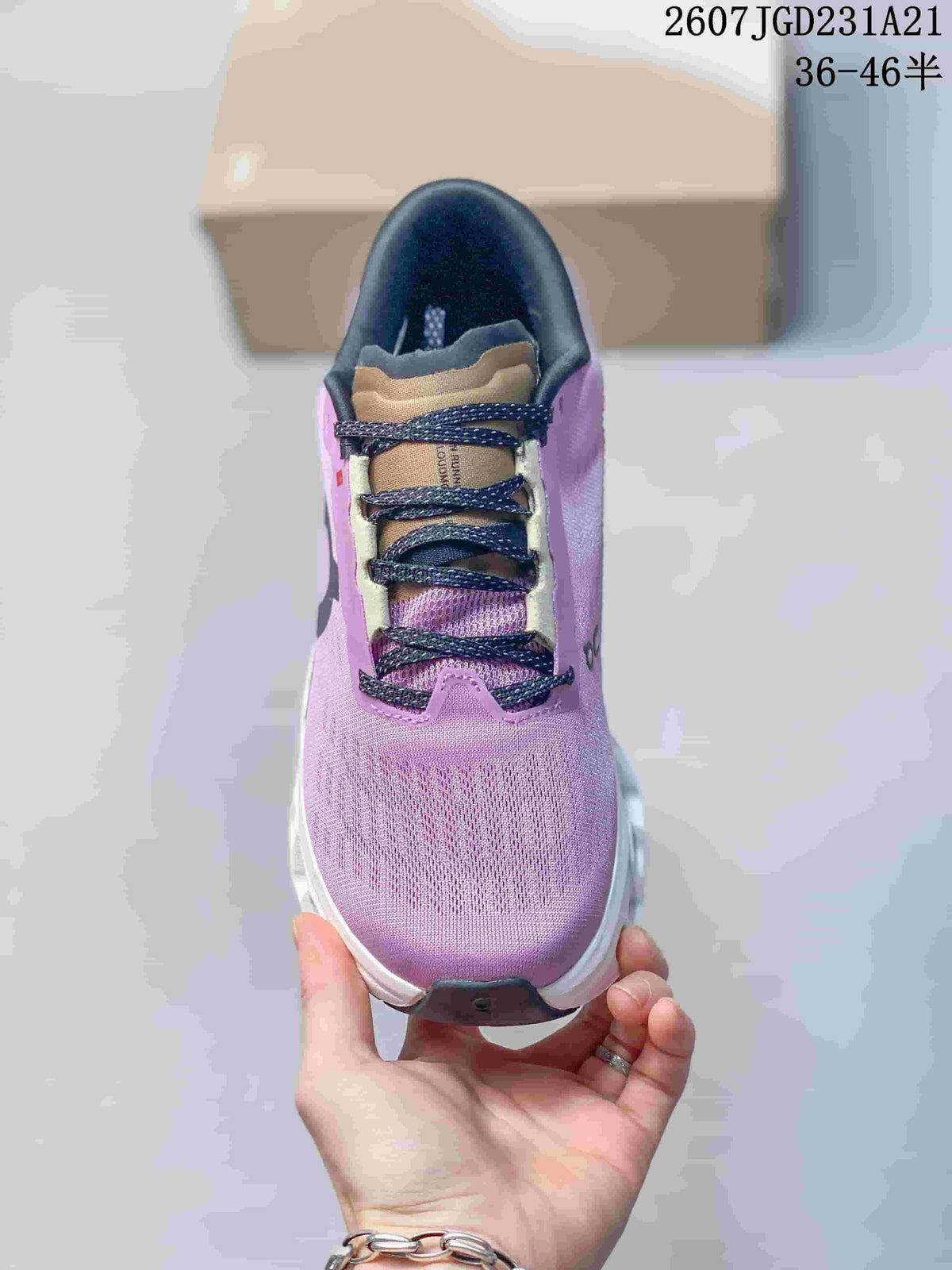 On Cloudmonster 3 Pink Tan White Sneakers 712210TIT