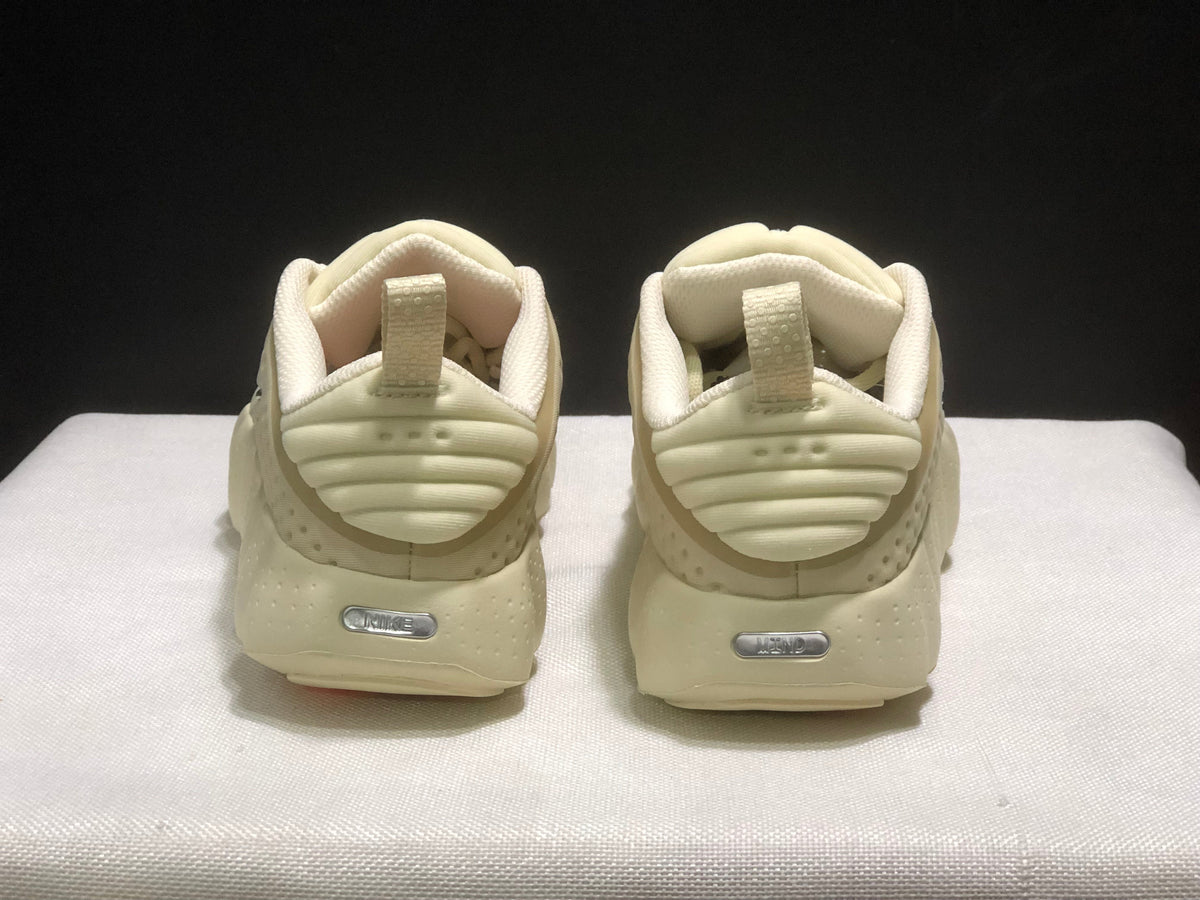 Nike Mind 002 Cream Training Sneakers Orange Accents