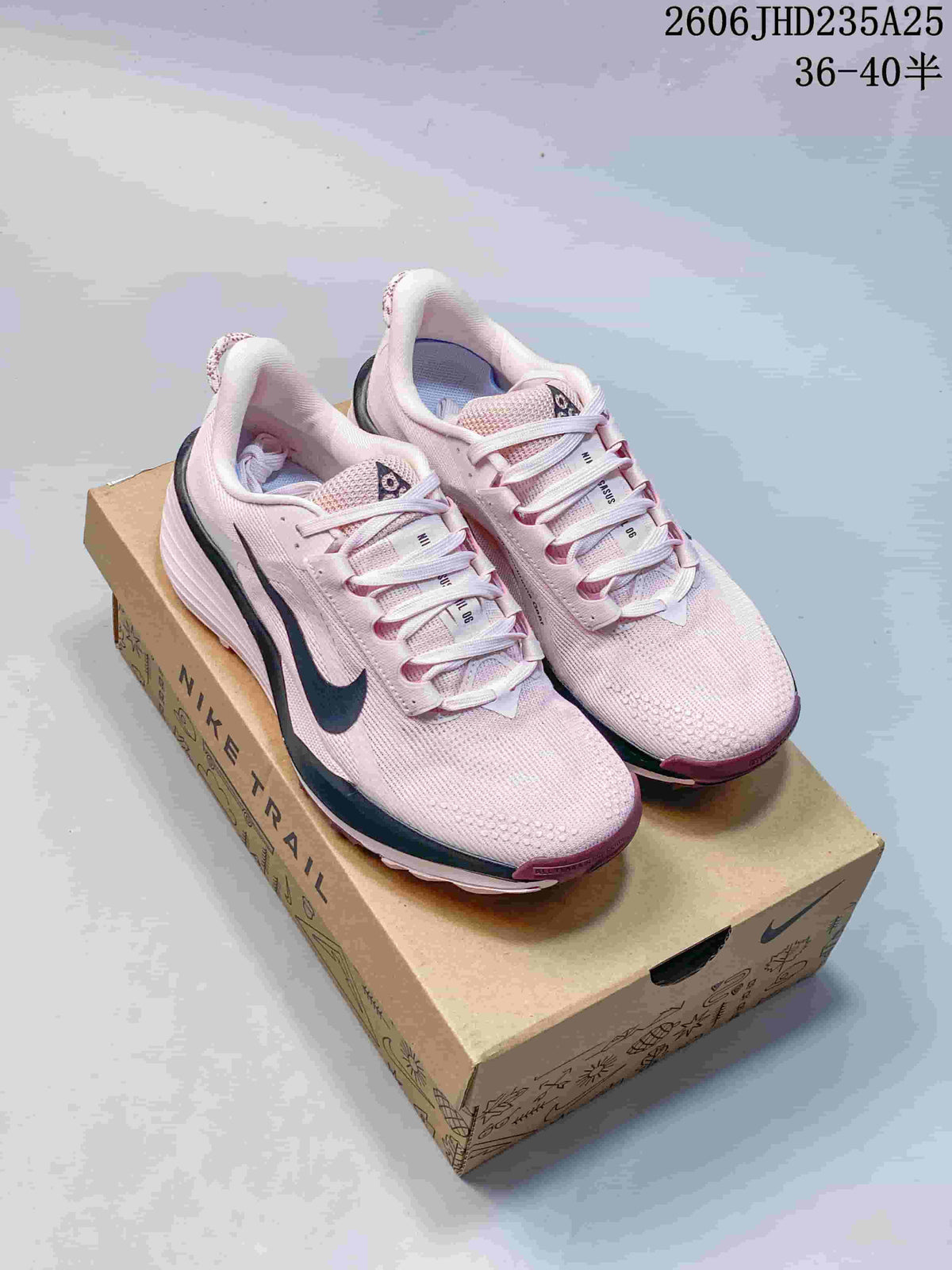 Nike ReactX Pegasus Trail 8 Trail Running Shoes Pink