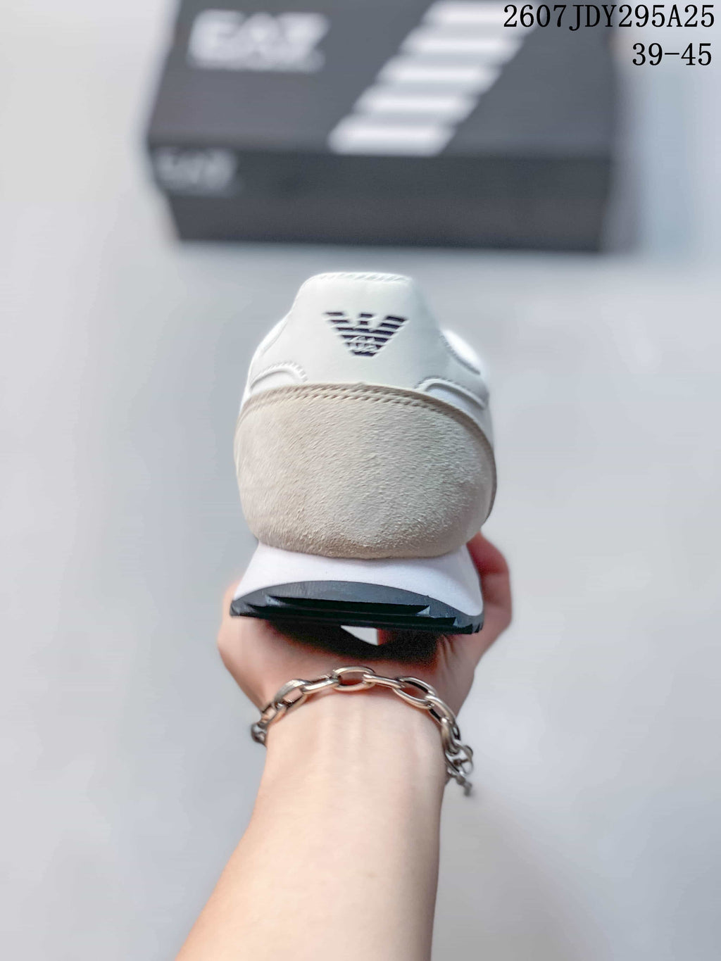 EA7 Emporio Armani Low-Top Sneakers White Beige 2607JDY295A25