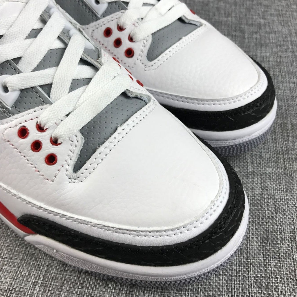 Air Jordan 3 Fire Red Men's Sneakers