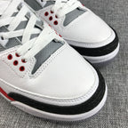 Air Jordan 3 Fire Red Men's Sneakers