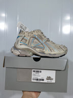 Puma 2240 Runner Taupe Blue Sneakers