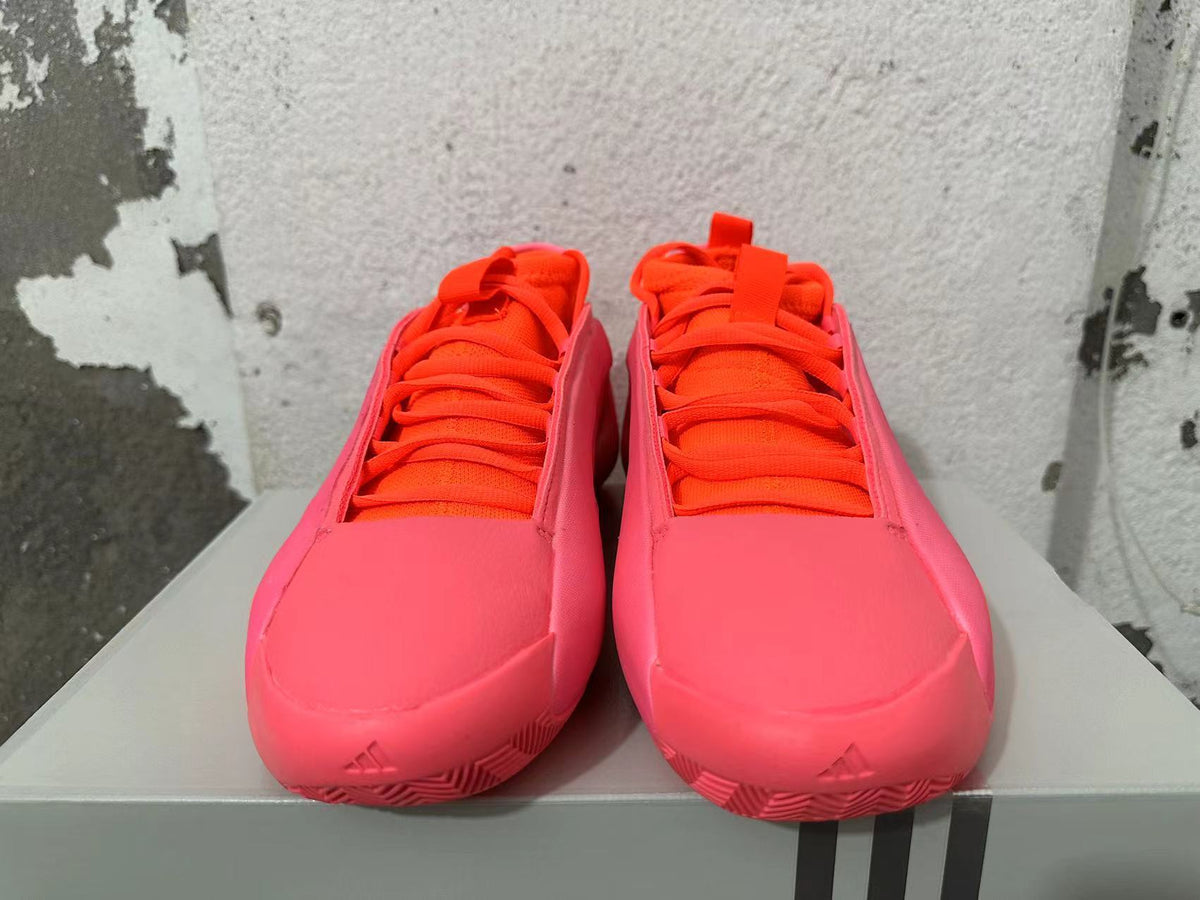 Adidas Basketball Shoes in Pink and Orange