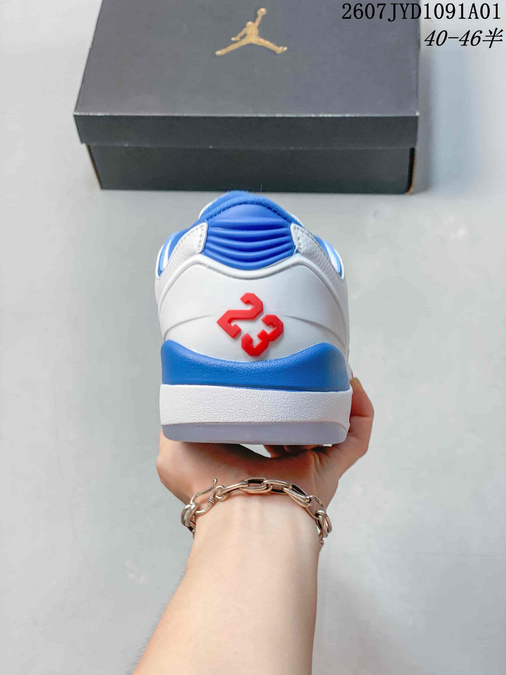 Jordan Air Jordan Sixty Plus Low-Top Sneakers White Blue Red IH2047-101