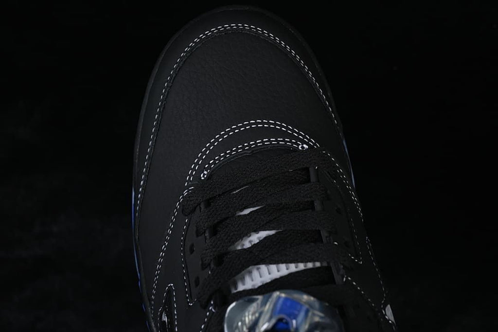 Awake NY x Air Jordan 5 Sneakers Black and Blue