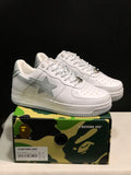 BAPE Bape Sta Low Sneakers White and Gray