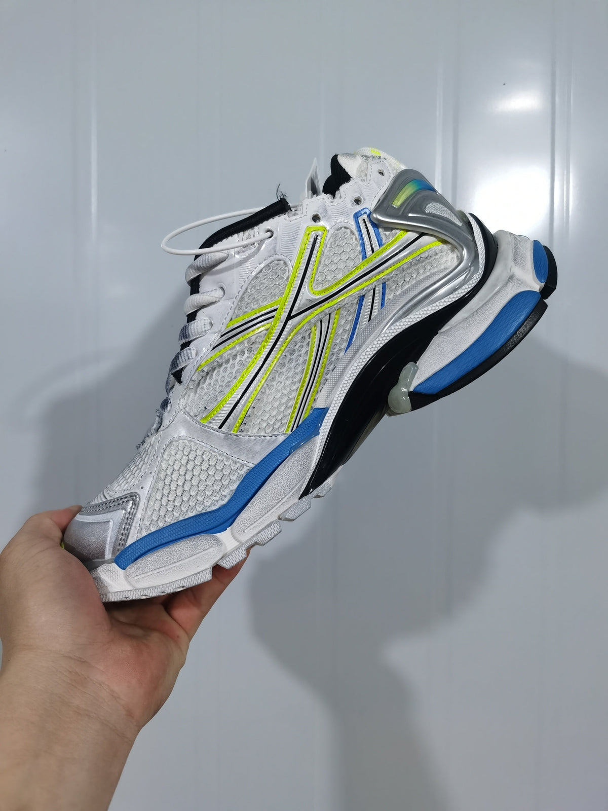 Puma Runner Sneakers White Blue 777274 W3