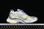 Balenciaga Runner 7.0 Sneakers in White, Blue and Yellow