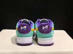 Bape Sta Low-Top Sneakers Mint Green Purple Yellow