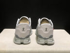 On Cloud X 4 AD Sneakers in Wolf/Alloy Light Gray
