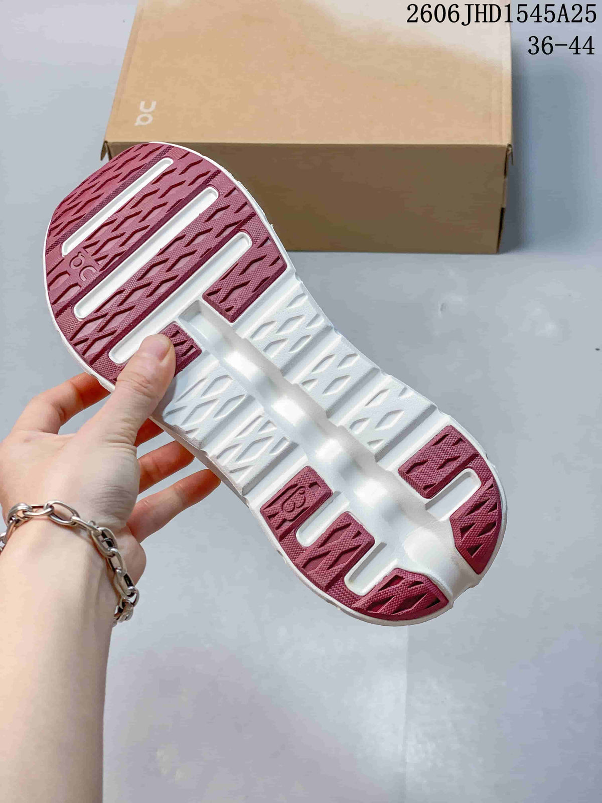 On Cloudtilt Running Shoes, White and Red
