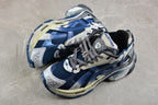Balenciaga Runner Sneaker in Beige, Navy and Grey