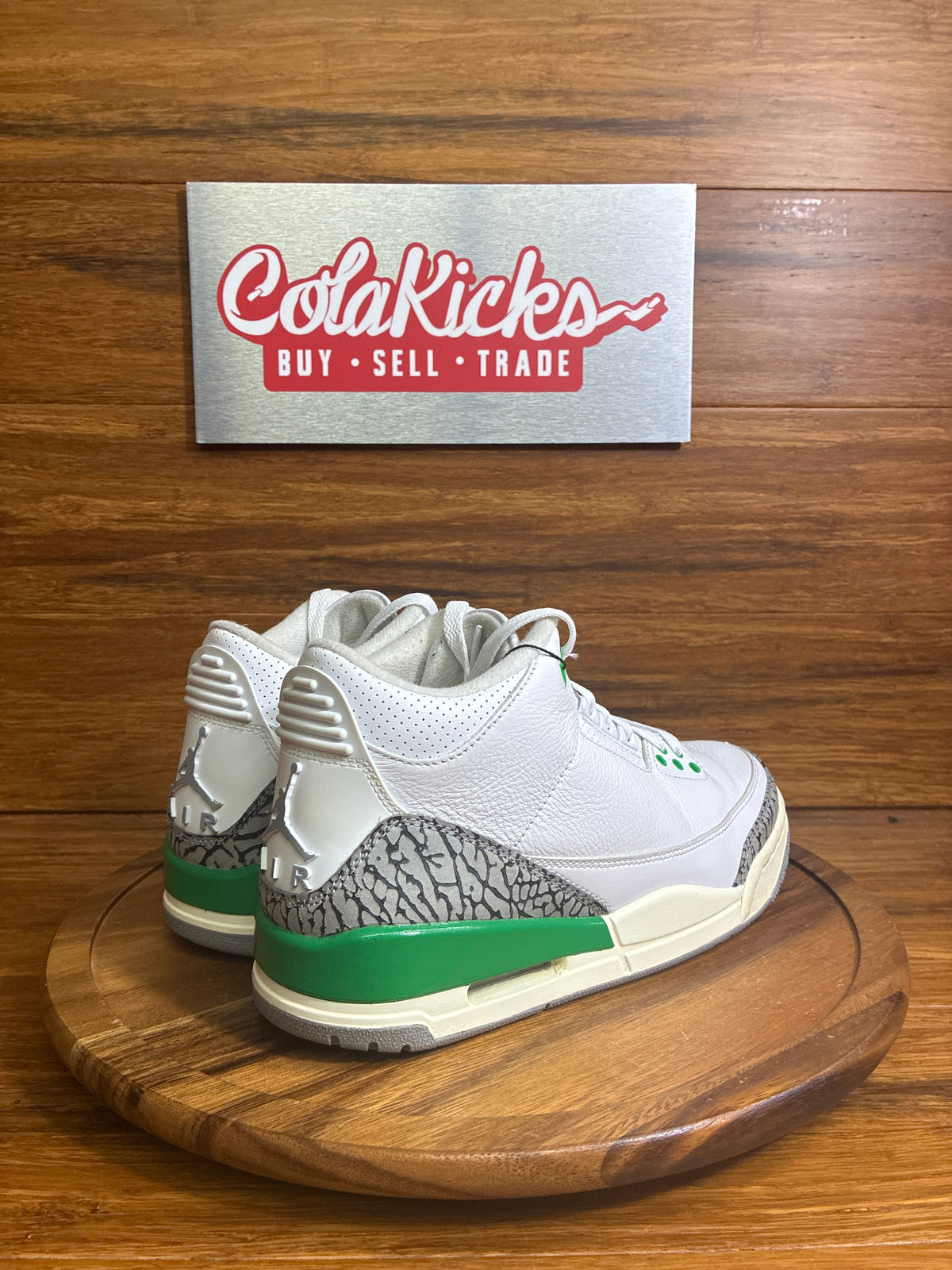 Jordan 3 Retro Lucky Green (Women's)